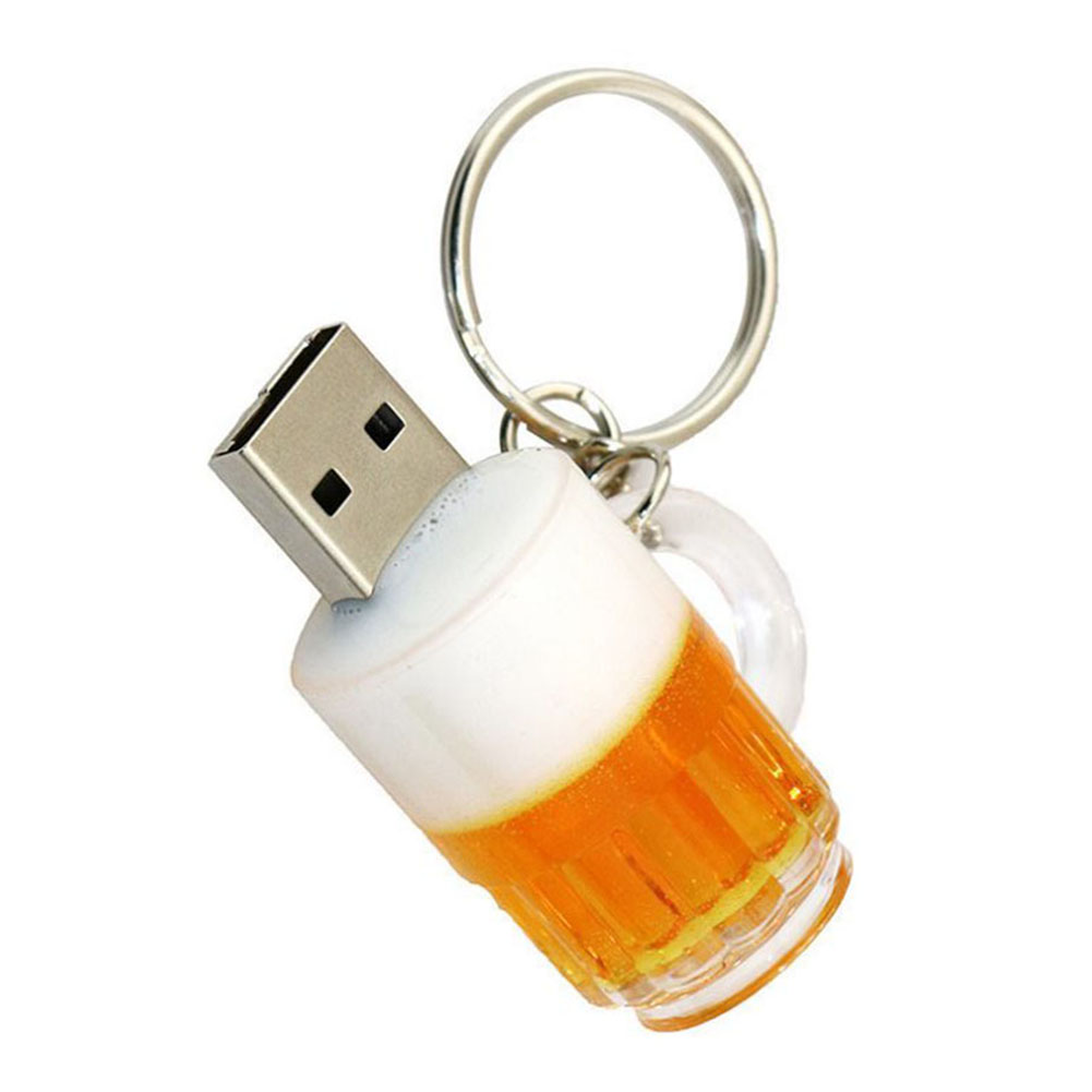 USB 2.0 Flash Drive Beer Cup Pendrive with Key Ring USB Jump Drive, 64g, 501 Original
USB 2.0 Flash Drive Beer Cup Pendrive with Key Ring USB Jump Drive, 64g, 501 Original
