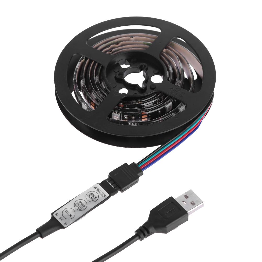 USB 5050 LED Strip RGB TV Back +3 Keys Mini RGB Controller-Night Light, 501 Original
USB 5050 LED Strip RGB TV Back +3 Keys Mini RGB Controller-Night Light, 501 Original