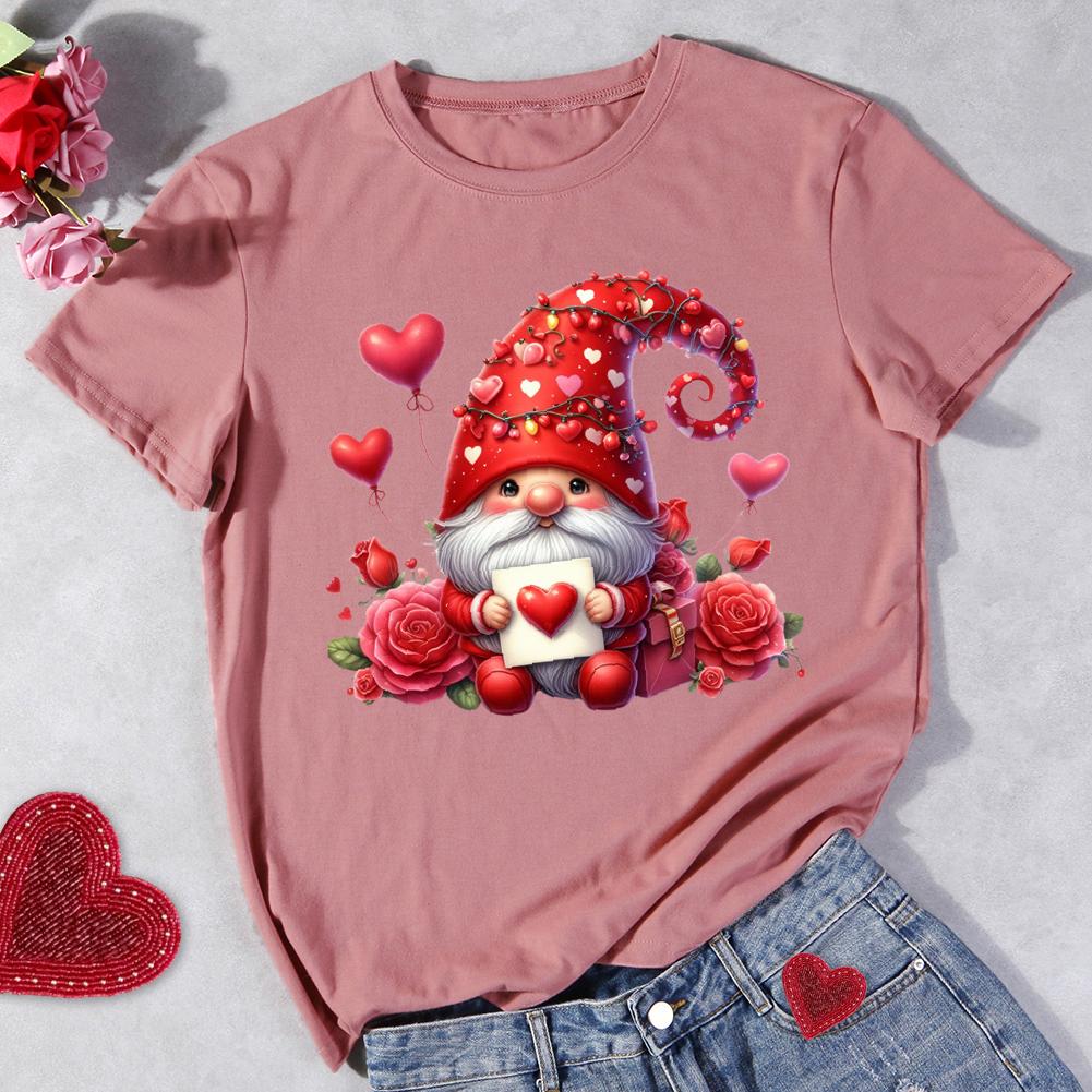 Happy Valentine's Day Goblin Round Neck T-shirt-0024790-Guru-buzz