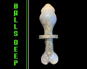 pornhint Pornhint Butt plug with dangly balls- Anal plug- Mature sex toy