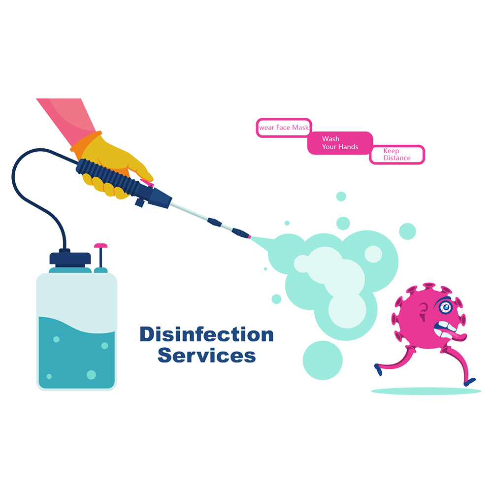 Disinfection Services Sticker Virus Prevention Publicity Wall Warning Decal, 501 Original
Disinfection Services Sticker Virus Prevention Publicity Wall Warning Decal, 501 Original