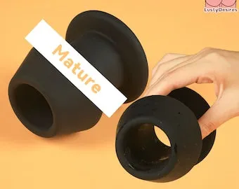 pornhint Pornhint Hollow Butt Plug, Silicone Hollow Anal Plug with Stopper, Open Wide Tunnel Anal Plug, Anus Dilatator, Anal Speculum, Anal Sex Toy, mature