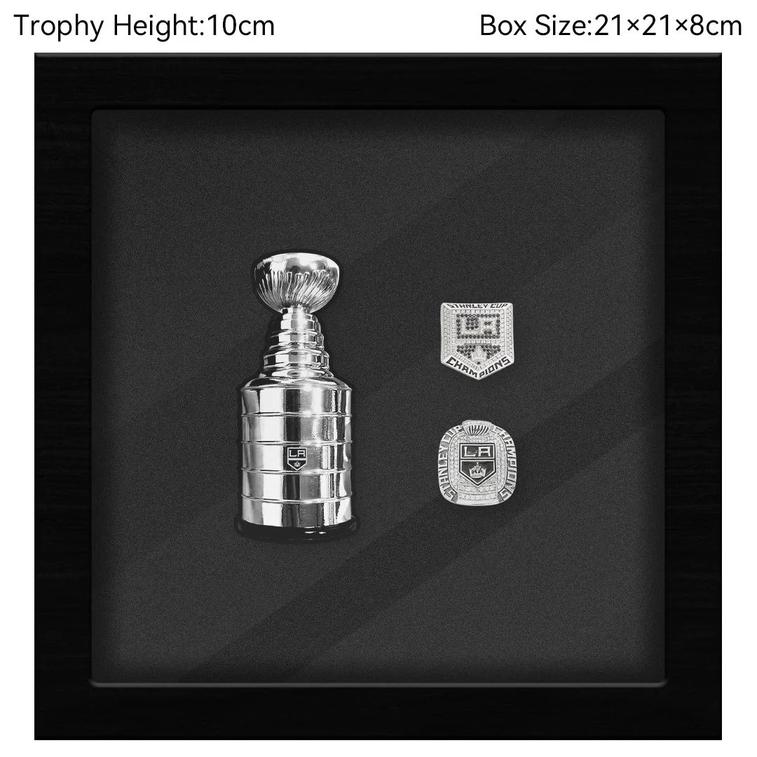 Los Angeles Kings  NHL Trophy And Ring Box