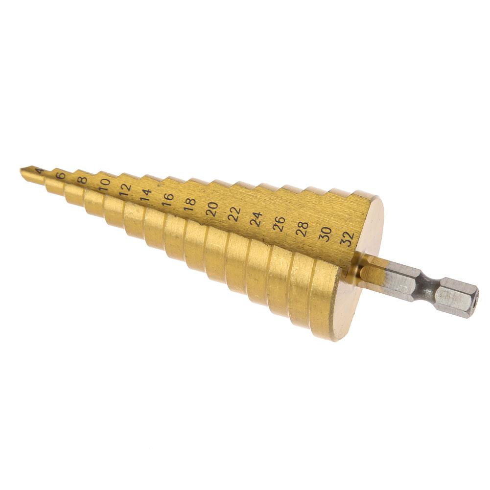 New Triangle Shank Titanium HSS Steel Large Step Drill Bit Hole Cutter 4-32, 501 Original
New Triangle Shank Titanium HSS Steel Large Step Drill Bit Hole Cutter 4-32, 501 Original