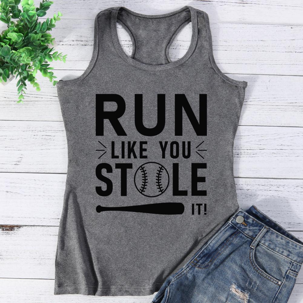 Run like you stoole IT Vest Top-Guru-buzz