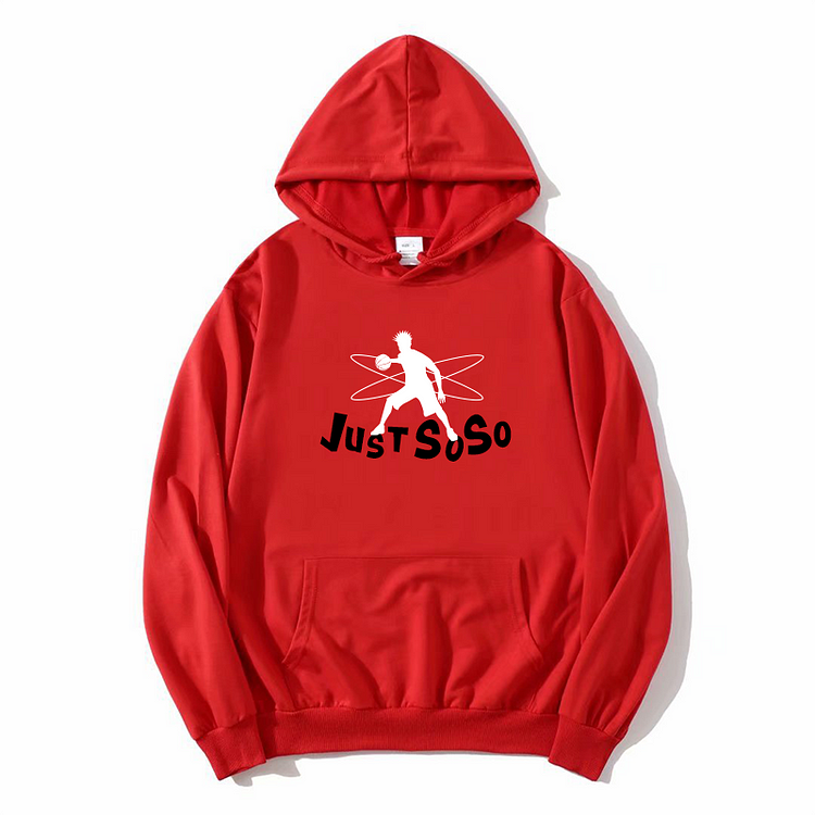 Unisex Just So So Hoodie New Arrival Winter Hoodie Red