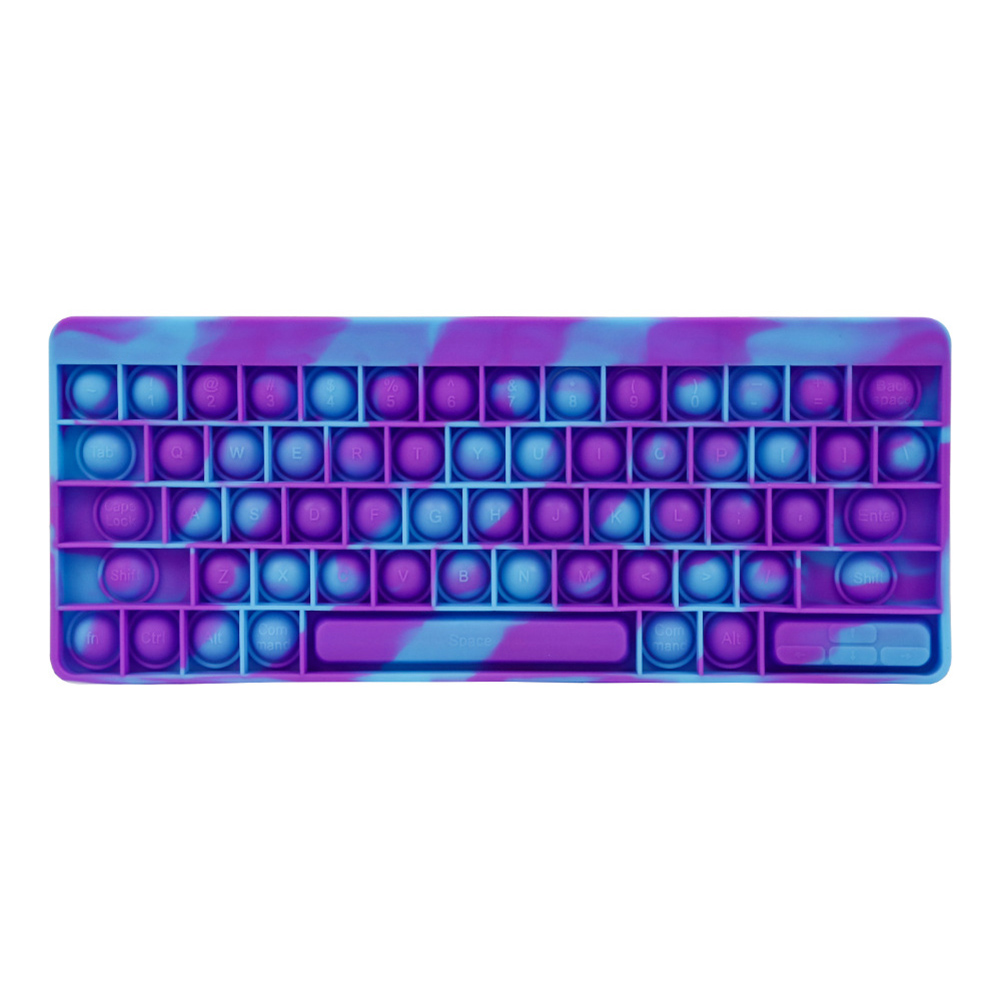 Mixed Letters Keyboard Silicone Push Bubble Anti-Stress Decompression Toys, 501 Original
Mixed Letters Keyboard Silicone Push Bubble Anti-Stress Decompression Toys, 501 Original