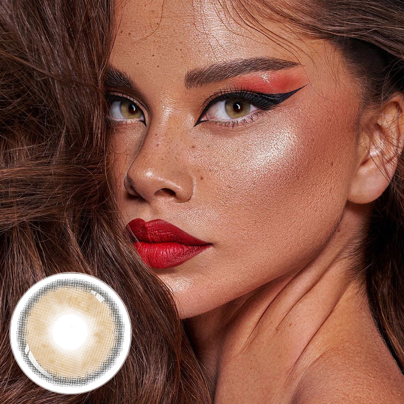 Sorayama Brown Contact Lenses LENSUS