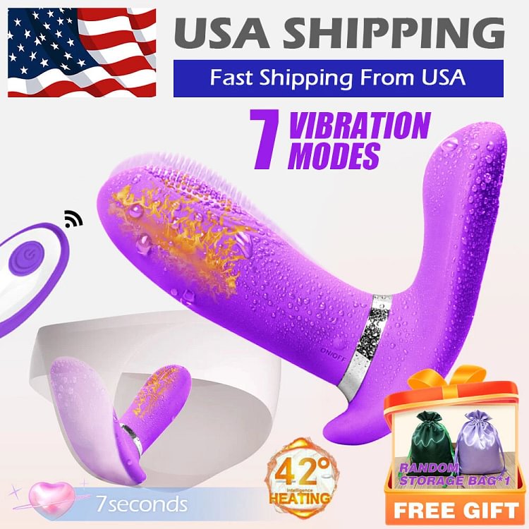 pornhint Pornhint Wearable Panties Heat Vibrator Massager G-spot Dildo Clit Sex Toy-Women Remote Vibrator