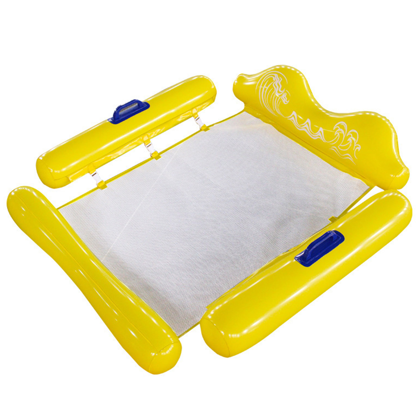 Pool Lounger - Inflatable Floating Water Hammock Bed with Armrests Yellow, 501 Original
Pool Lounger - Inflatable Floating Water Hammock Bed with Armrests Yellow, 501 Original