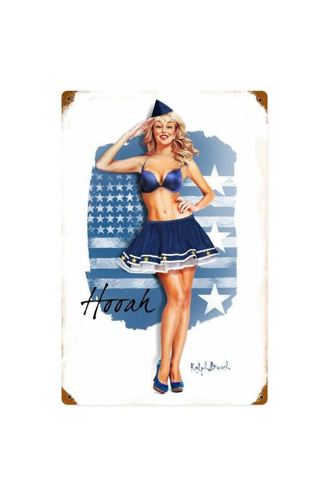 Pin Up Girl- Vintage Tin Signs/Wooden Signs - 20*30cm/30*40cm