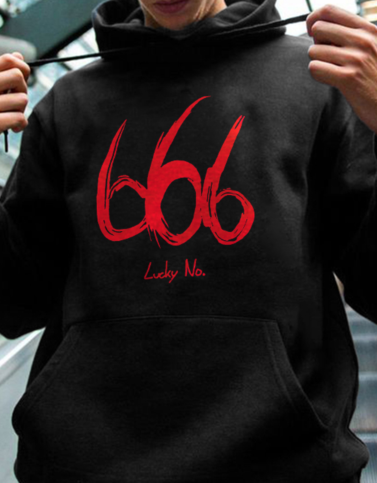 Satan 666 Sweatshirt / TECHWEAR CLUB / Techwear