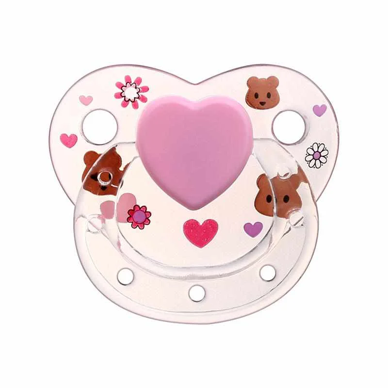 Truly Bear Transparent Magnetic Pacifier for Reborn Baby 2024 -Creativegiftss® - [product_tag] RSAJ-Creativegiftss®