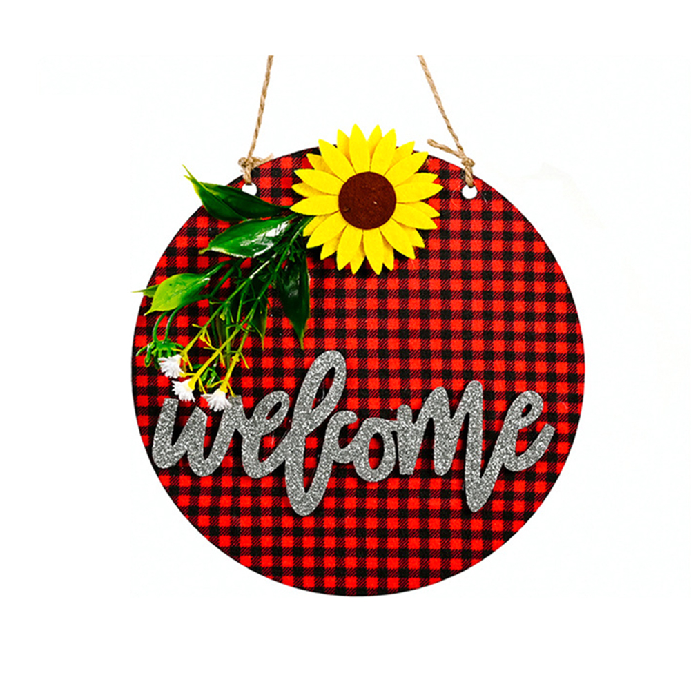 Christmas Wood Stereo Door Hanging Red Plaid Welcome Sign for Home Decor, 501 Original
Christmas Wood Stereo Door Hanging Red Plaid Welcome Sign for Home Decor, 501 Original