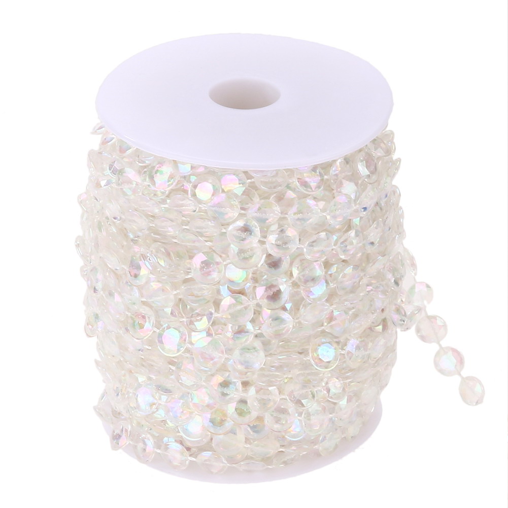 99FT Garland Diamond Acrylic Crystal Bead Curtain Wedding DIY Party Decor, 501 Original
99FT Garland Diamond Acrylic Crystal Bead Curtain Wedding DIY Party Decor, 501 Original