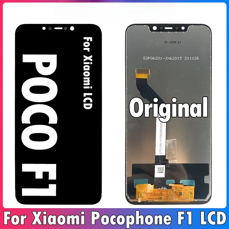6.18'' Original LCD For Xiaomi POCO F1 LCD Display Touch Screen Digitizer Assembly For Xiaomi Pocophone F1 M1805E10A LCD screen