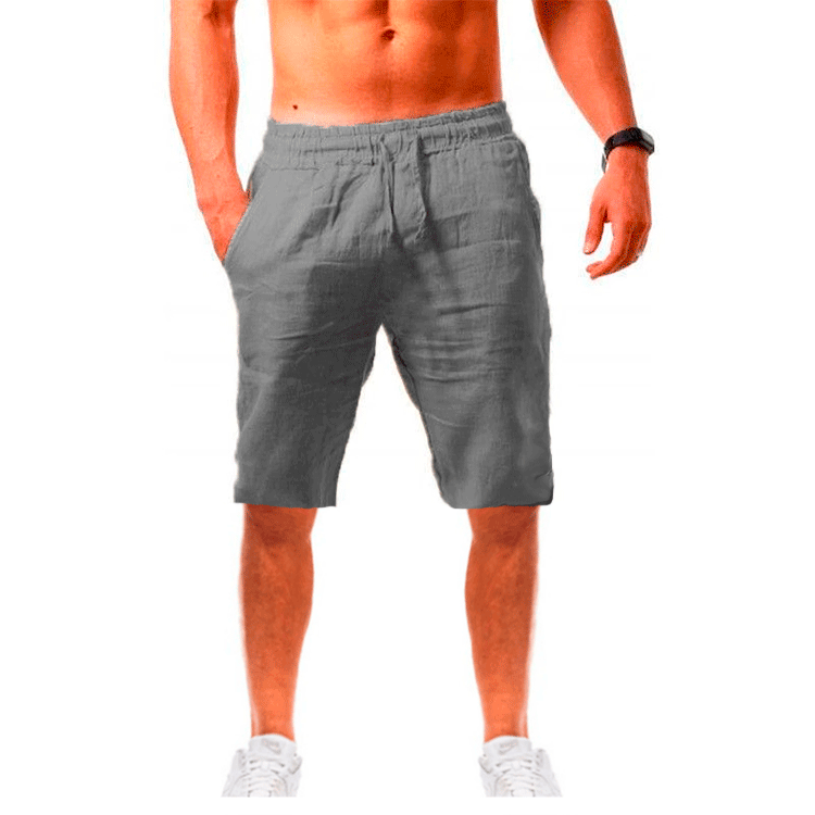 Elastic Waist Five-Point Shorts