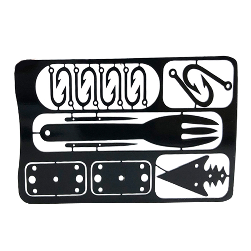 Multifunctional Stainless Steel Fishhook Card Model Outdoor Camping Tools, Camouflage, 501 Original
Multifunctional Stainless Steel Fishhook Card Model Outdoor Camping Tools, Camouflage, 501 Original