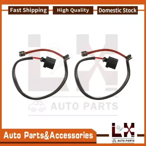 Dronehint 2PCS Centric Parts Disc Brake Pad Wear Sensor Front Fits Q7 Audi 2007-2015 (For: Audi Sport) Parts