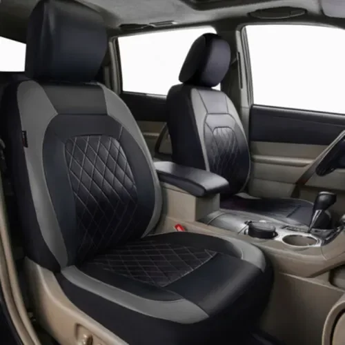 Dronehint Full Set Car Front Rear Seat Covers Protector Interior Parts Fit For Truck SUV (For: Audi Sport) Parts