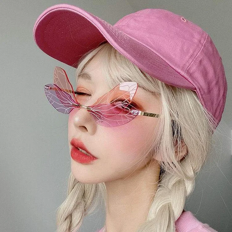 Cool 4 Colors Firefly Butterfly Wings Stylish Sunglasses SP16066
