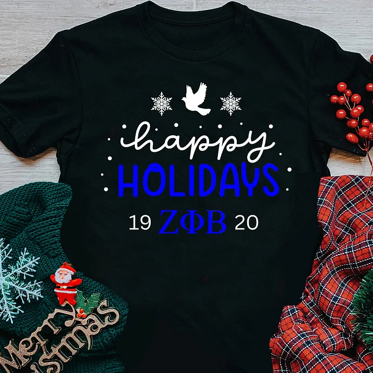 ΖΦΒ Happy Holidays  Hoodie and Sweatshirt