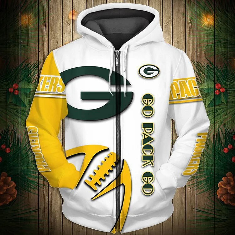 Green Bay Packers
Limited Edition Zip-Up Hoodie