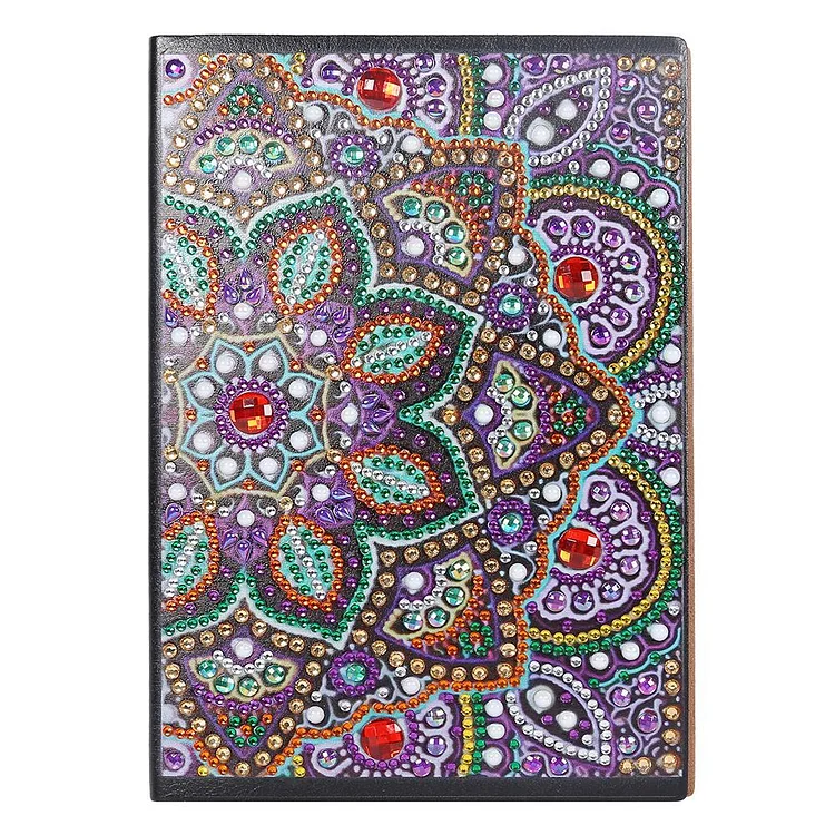 DIY Mandala Special Shaped Diamond Painting 50 Pages A5 Notebook Sketchbook gbfke