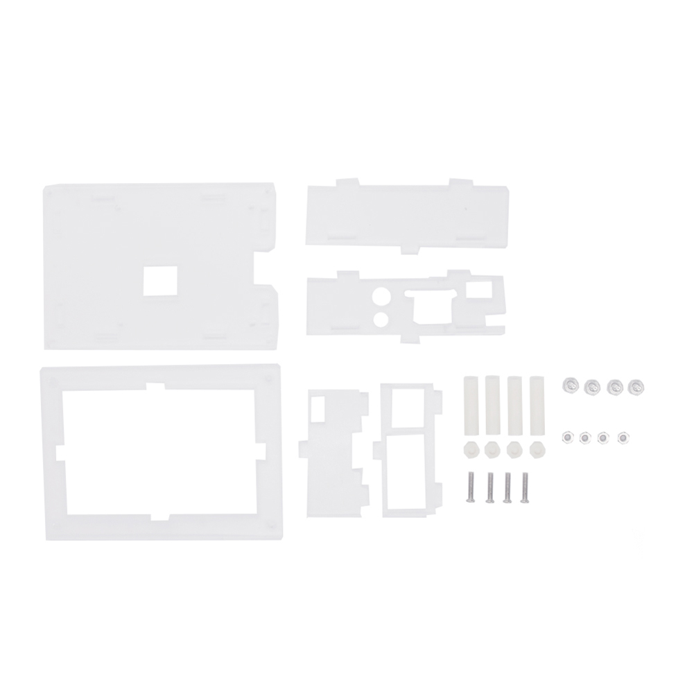 Clear Acrylic DIY Protective Case Kit for 3.5 inch LCD Raspberry Pi 3B+/3B, 501 Original
Clear Acrylic DIY Protective Case Kit for 3.5 inch LCD Raspberry Pi 3B+/3B, 501 Original