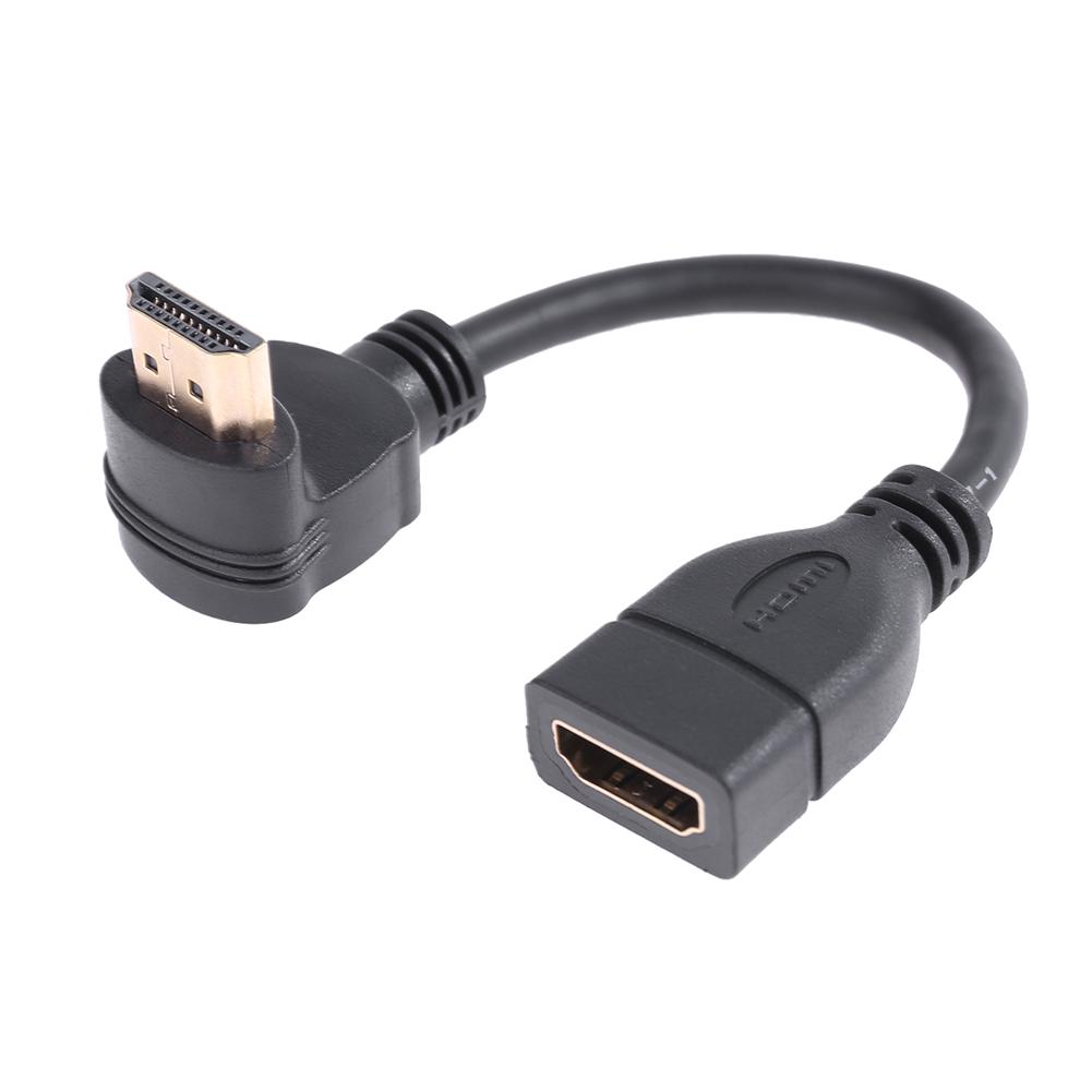 15cm 90 Degree Elbow HDMI-compatible Male Port to HDMI-compatible Female Port Extender Cable, 501 Original
15cm 90 Degree Elbow HDMI-compatible Male Port to HDMI-compatible Female Port Extender Cable, 501 Original