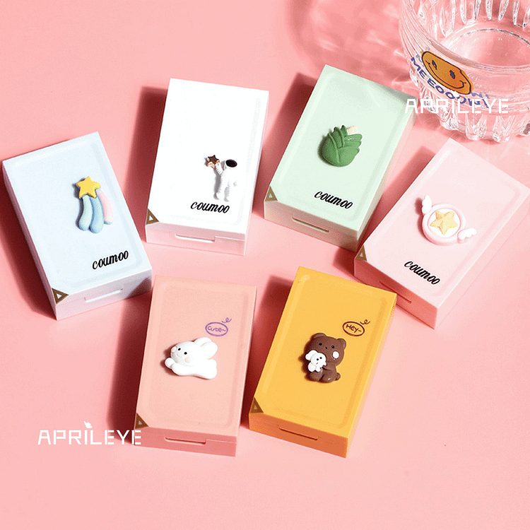 Aprileye Cute Color Lens Case