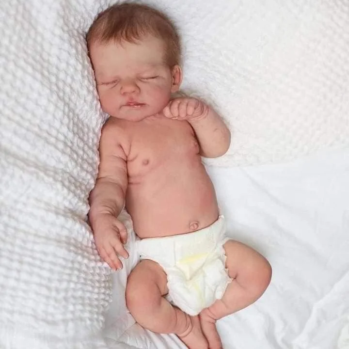 12 & 16" More Flexible Realistic Baby, Reborn Full Liquid Silicone Baby Doll Boy or Girl Lond and Wnya With Realistic Belly Button and Birth Mark