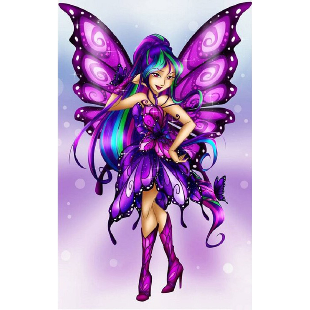 30*60CM - Round Drill Diamond Painting - Flower Wing Fairy (Big Size), 501 Original
30*60CM - Round Drill Diamond Painting - Flower Wing Fairy (Big Size), 501 Original