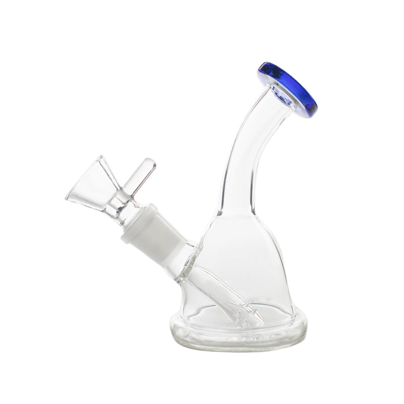 New Glass Bong Water Pipe Mini Bong Glass Bubbler Pipe Mini Travel Bongs