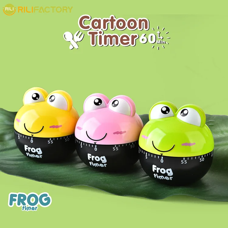 Cartoon Frog Timer Rilifactory