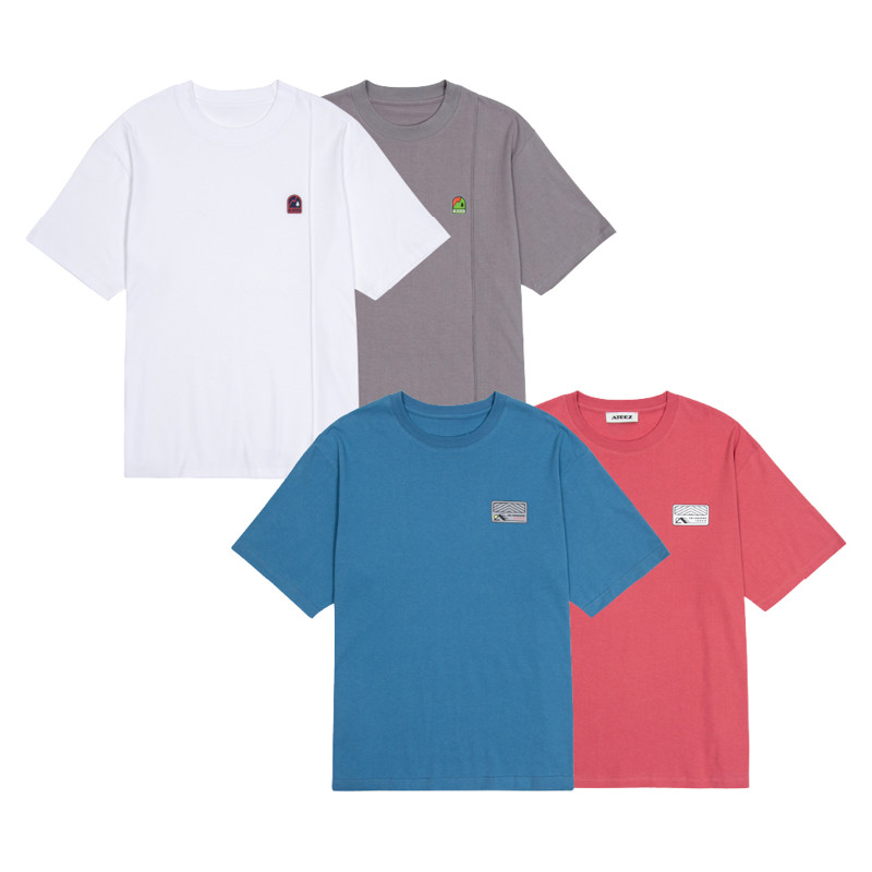 officialateezshop ATEEZ Wonderwall Edition Simple T-shirt