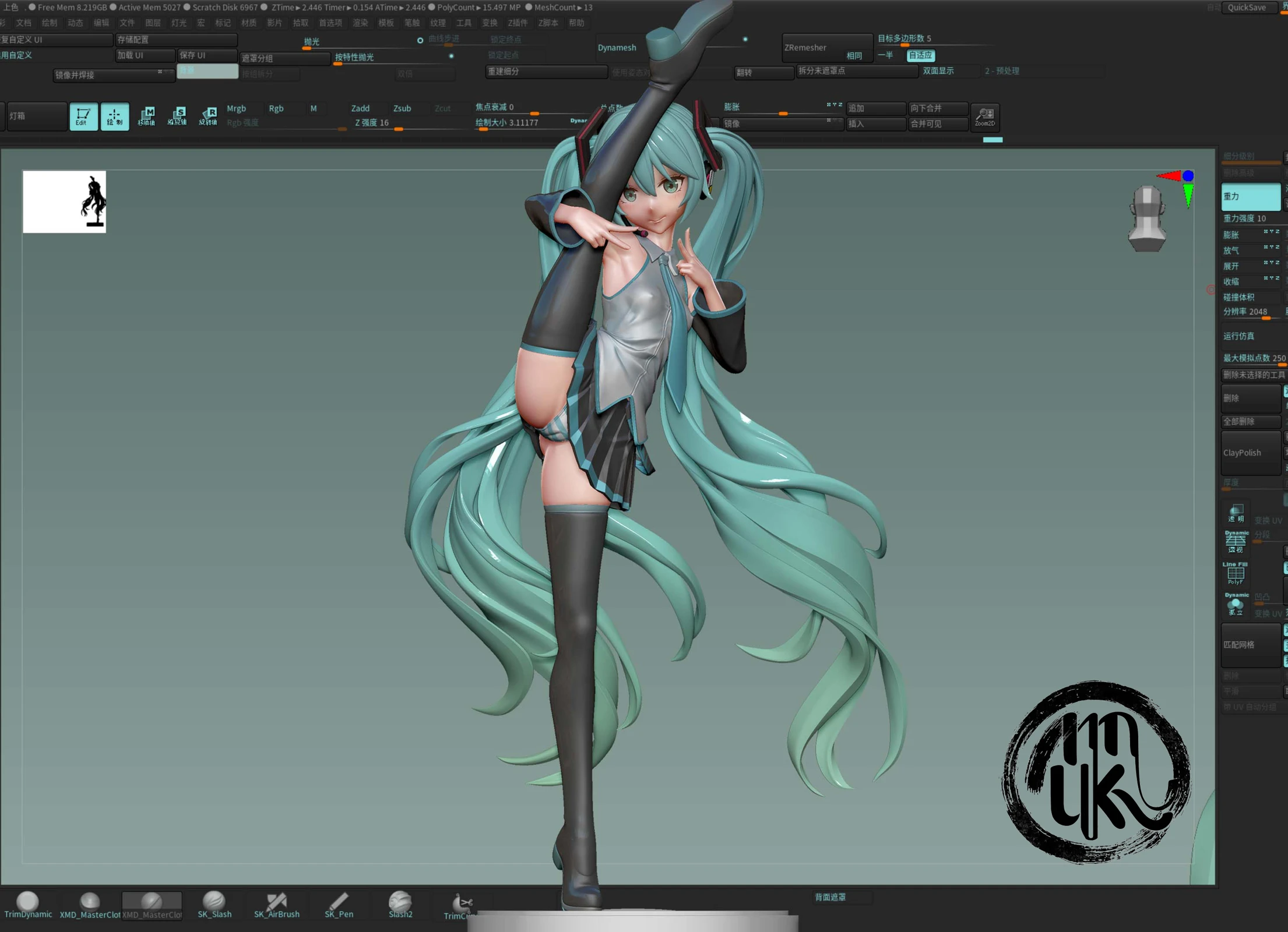 1/6 & 1/4 Scale I Pose Hatsune Miku - VOCALOID Statue - MoKu Studio
