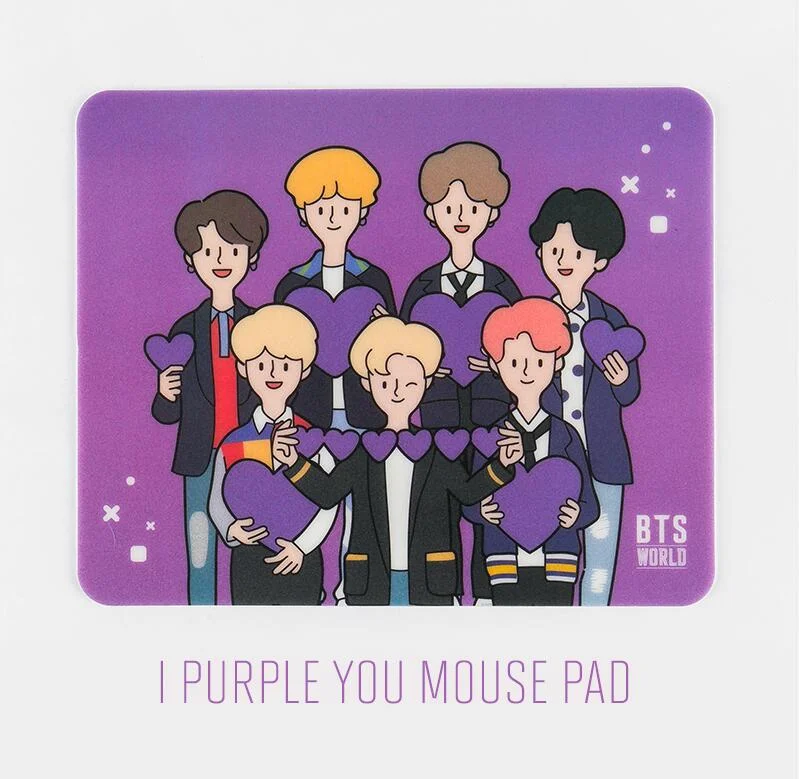 Official Merch BTS World Mouse Pad