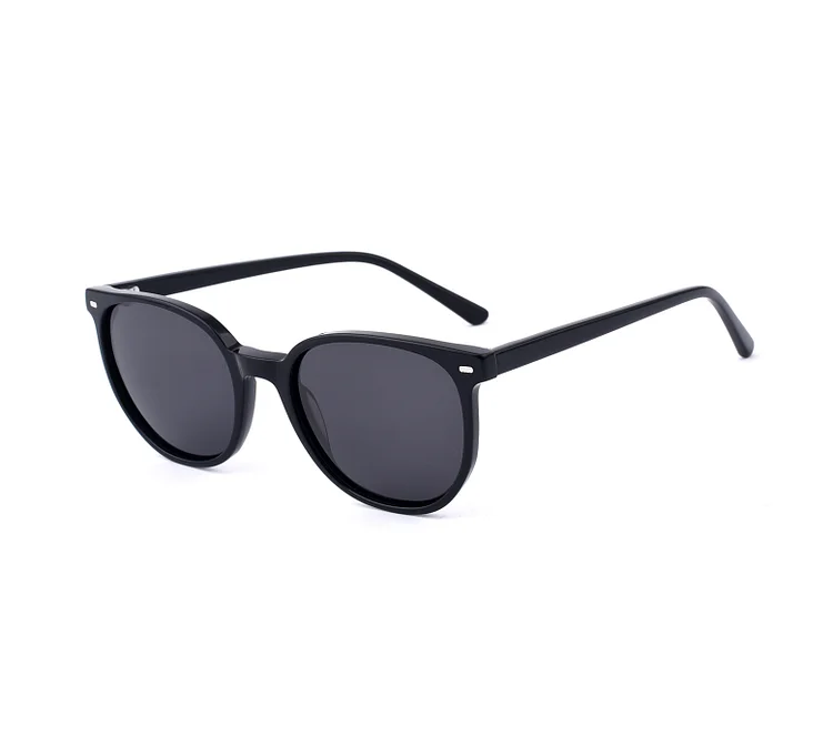 Custom Logo Acetate temples polarized luxury frame Sunglasses Designer Shades