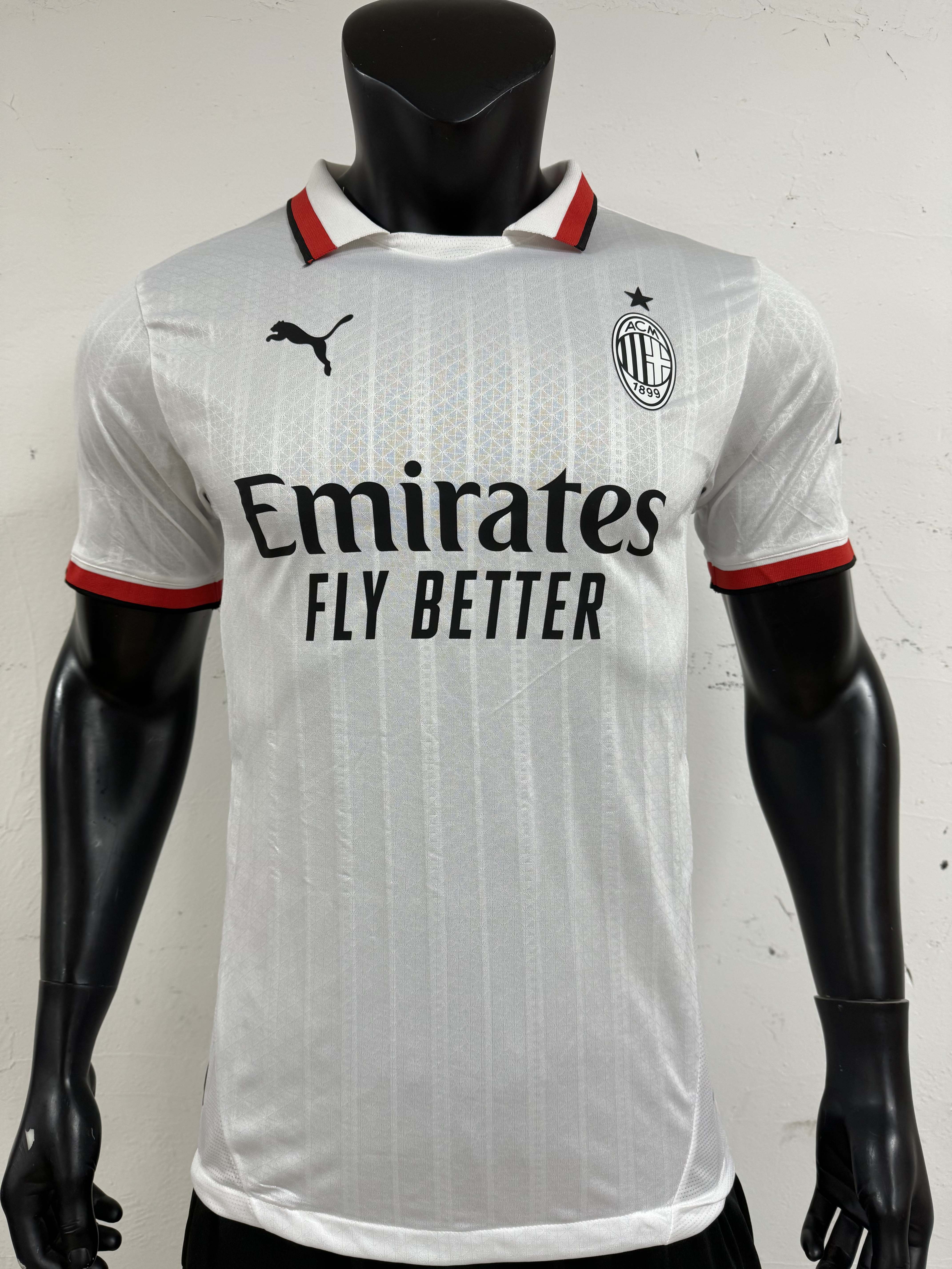 2024 2025 Player AC Milan Away Football Shirt 1 1 Thai Quality