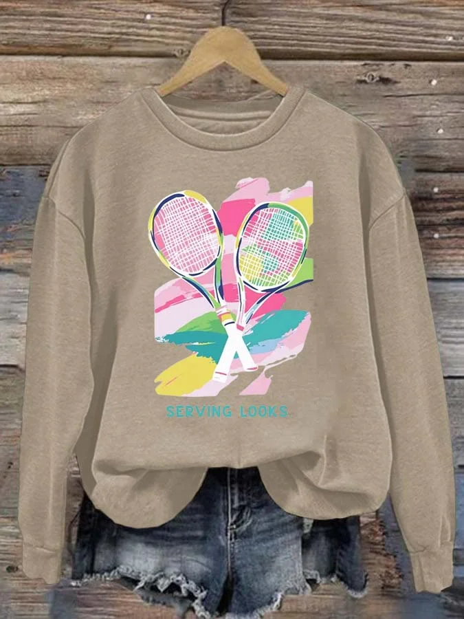 Tennis Player Sweatshirt socialshop