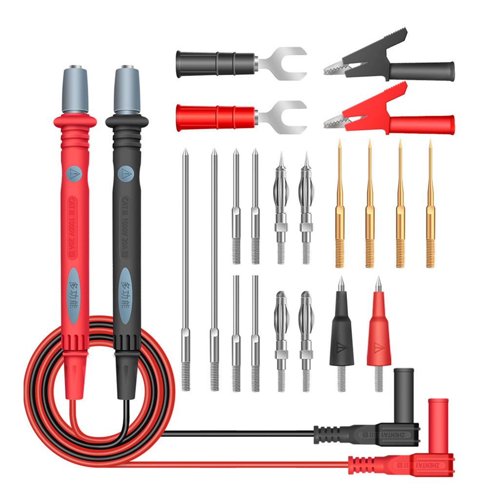 PT1028 22 in 1 Multi-function Multimeter Leads Combination Test Cable Pen, 501 Original
PT1028 22 in 1 Multi-function Multimeter Leads Combination Test Cable Pen, 501 Original