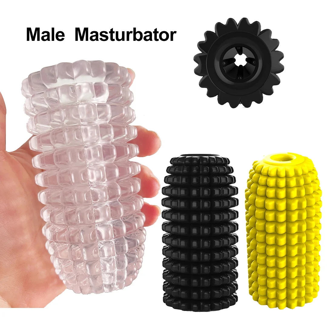 Silicone Pussy Pocket Male Masturbator - Rose Toy