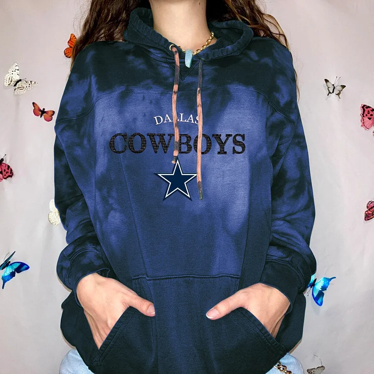 Dallas Cowboys Women Printed  Hoodie