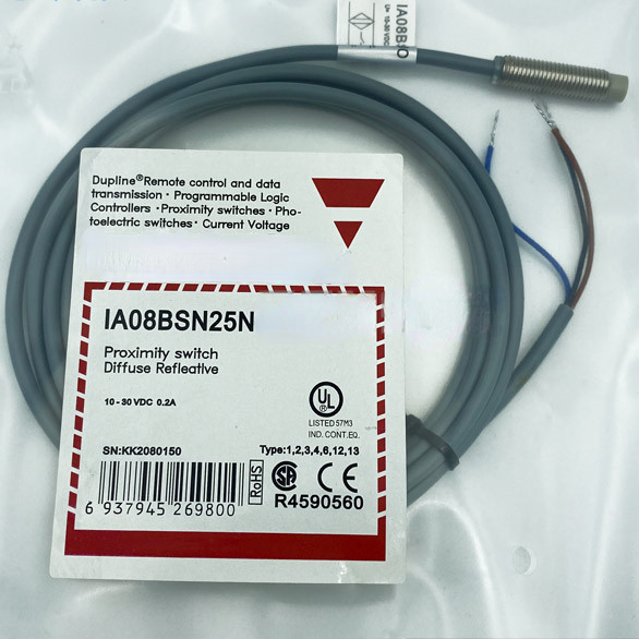 Inductive Proximity Switch Ia08bsn25no DC Three Wire NPN Normally Open ...