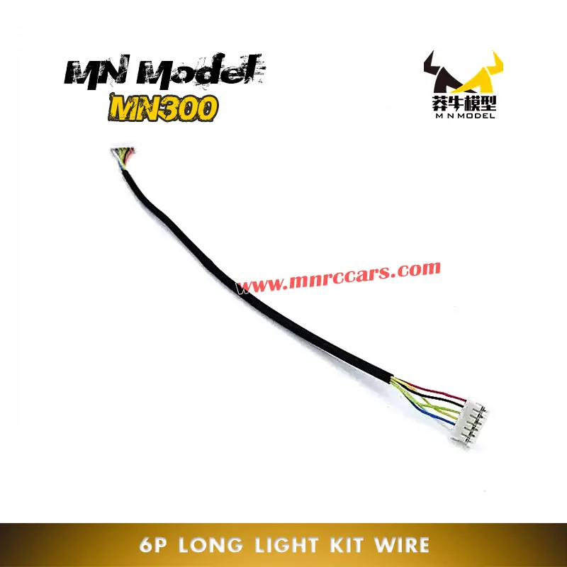 MN Model MN300 RC Car Parts 6P Long Light Kit Wire