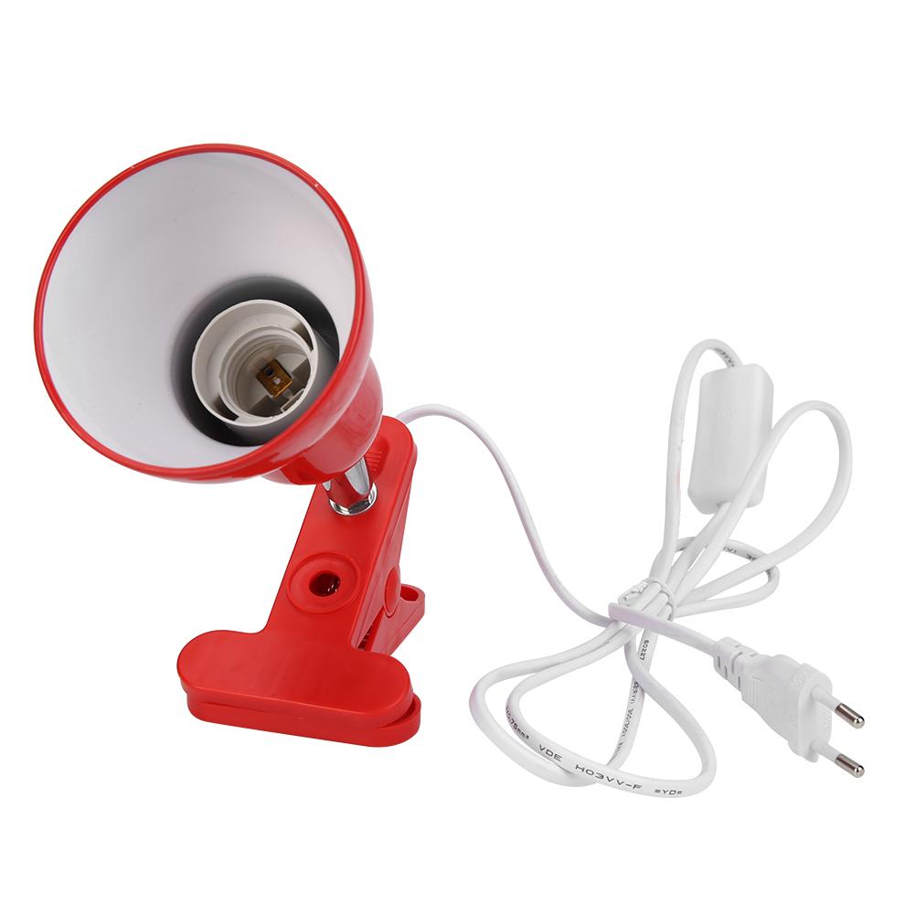 E27 Pet Heating Light Base Reptile Clip-on Lamp Bulb Holder Adapter EU Plug, Red, 501 Original
E27 Pet Heating Light Base Reptile Clip-on Lamp Bulb Holder Adapter EU Plug, Red, 501 Original