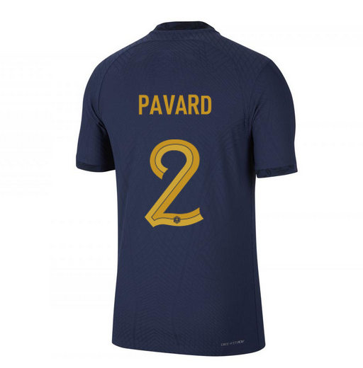 France Benjamin Pavard 2 Home Shirt Kids & Junior Minikit World Cup 2022