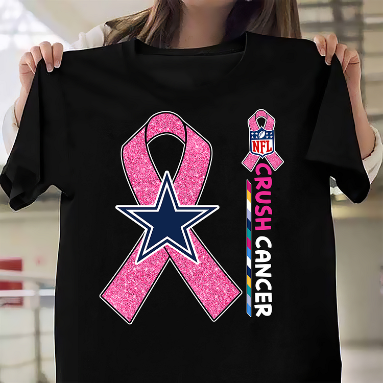 NFL Dallas Cowboys Crush Cancer Shirt