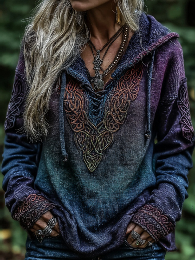 Ethnic Celtic Viking Women's Sweatshirt